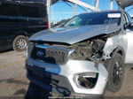 2018 Kia Sorento 2.4l Lx Silver vin: 5XYPG4A35JG345790