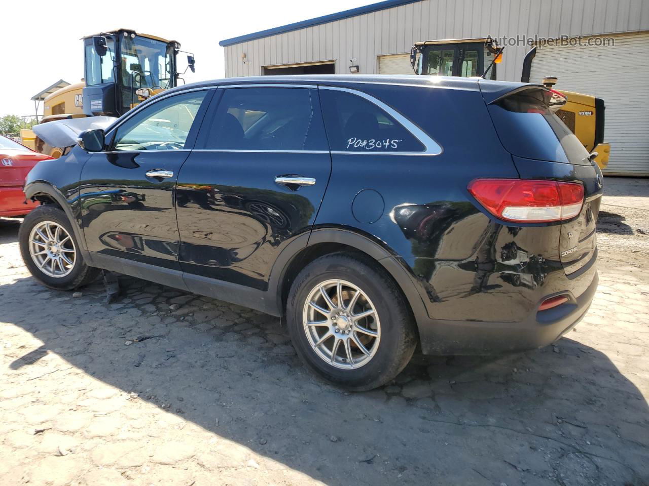 2018 Kia Sorento Lx Черный vin: 5XYPG4A35JG351105