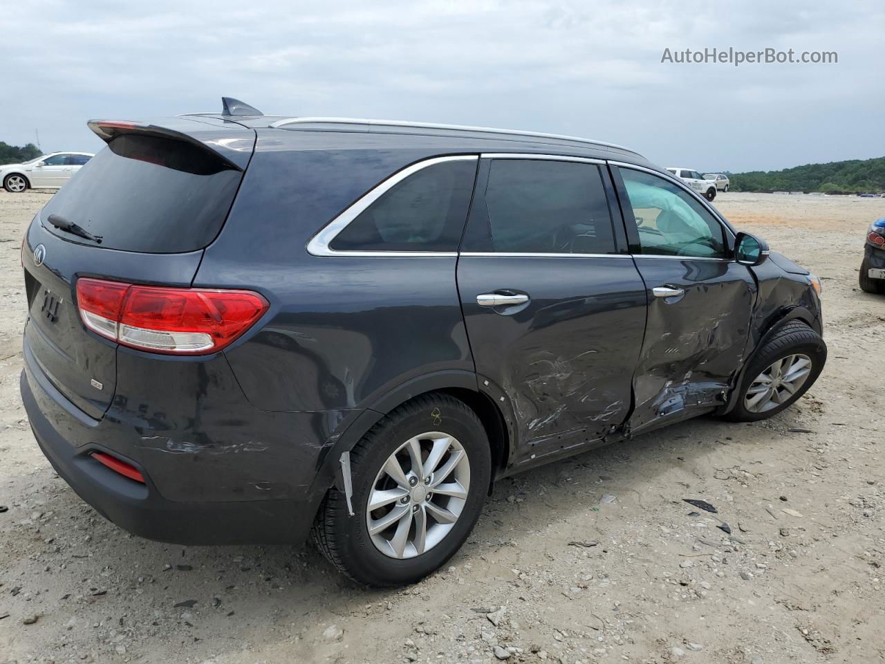 2018 Kia Sorento Lx Черный vin: 5XYPG4A35JG383004