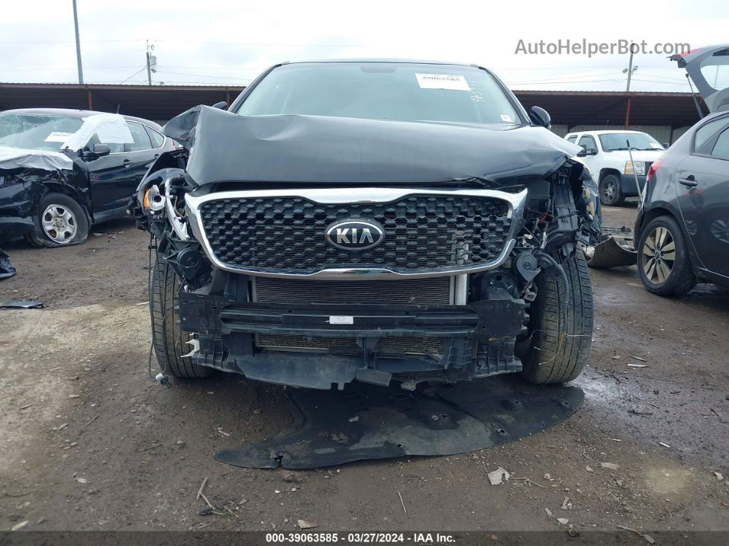 2018 Kia Sorento 2.4l L Black vin: 5XYPG4A35JG423937