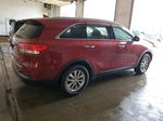 2018 Kia Sorento Lx Maroon vin: 5XYPG4A35JG424411