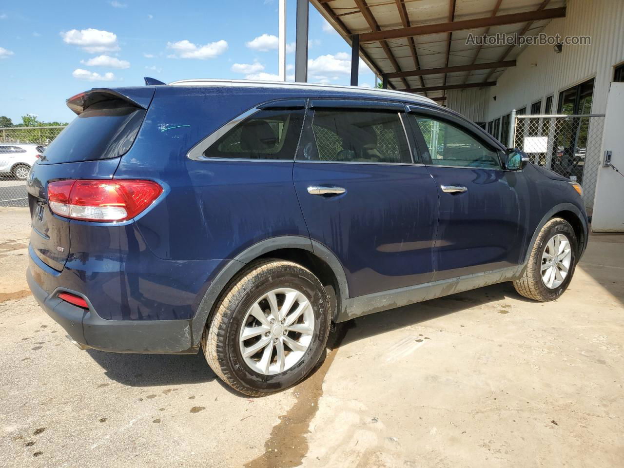 2018 Kia Sorento Lx Blue vin: 5XYPG4A35JG427616