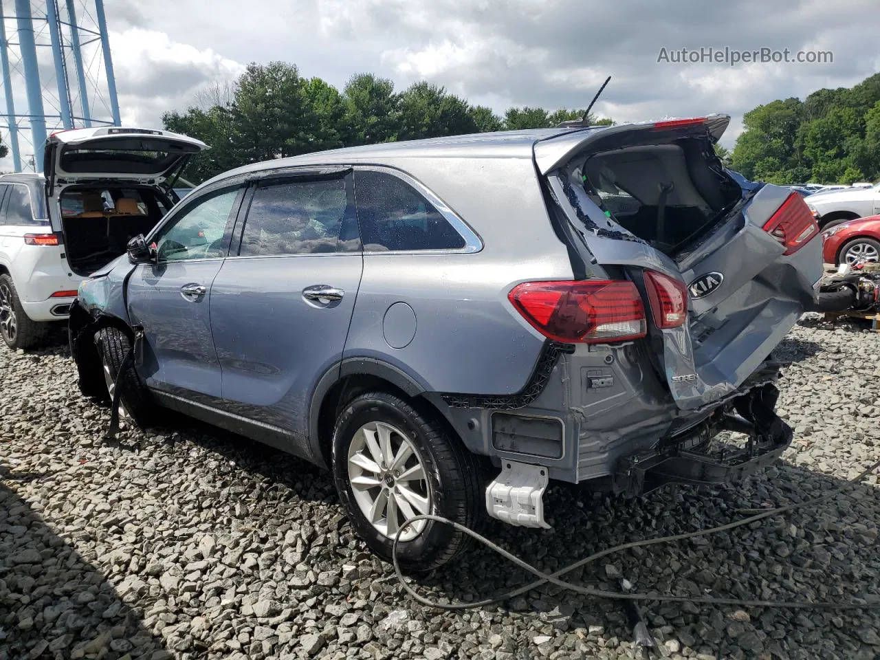 2020 Kia Sorento L Gray vin: 5XYPG4A35LG632890