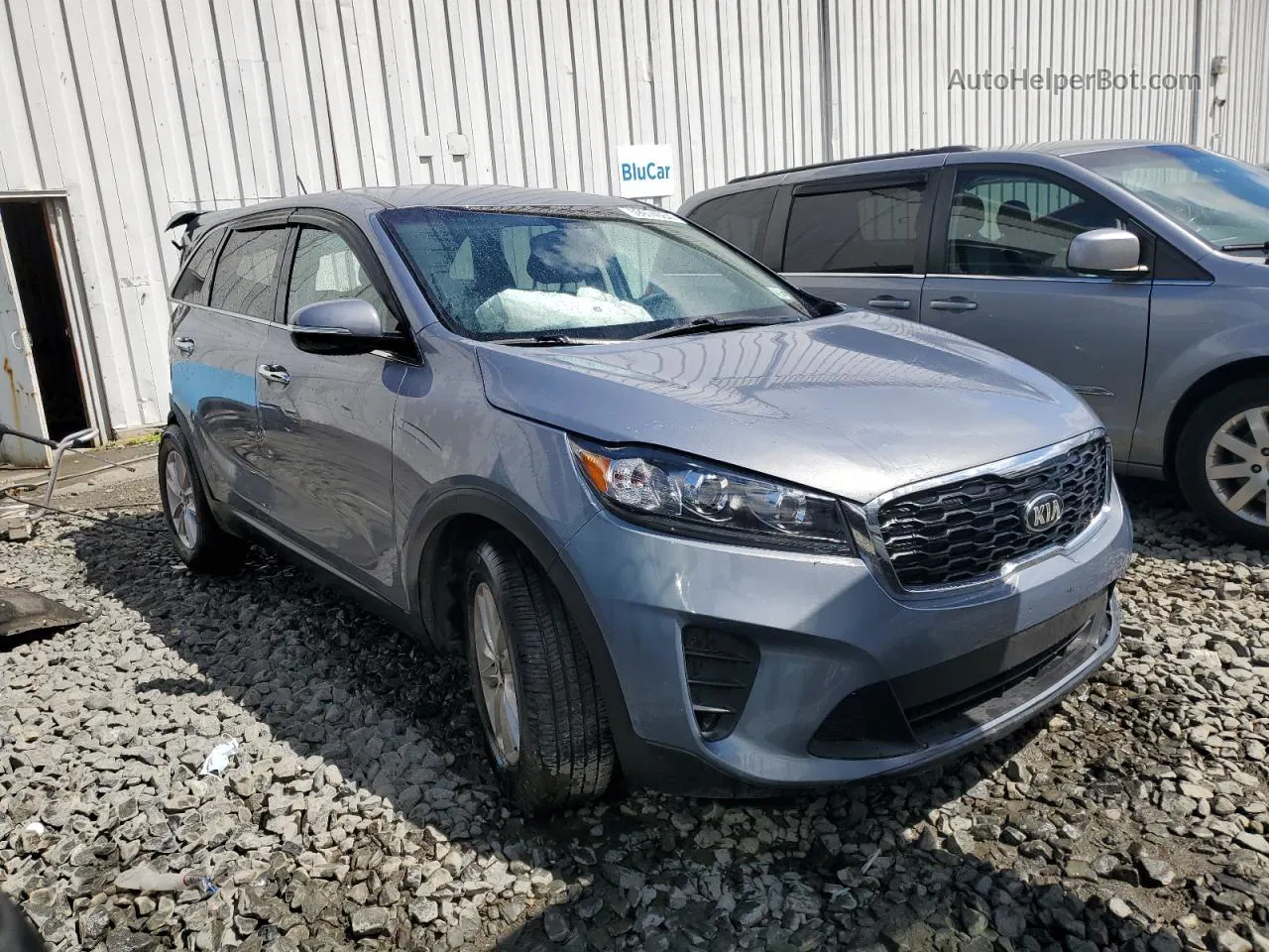 2020 Kia Sorento L Gray vin: 5XYPG4A35LG632890