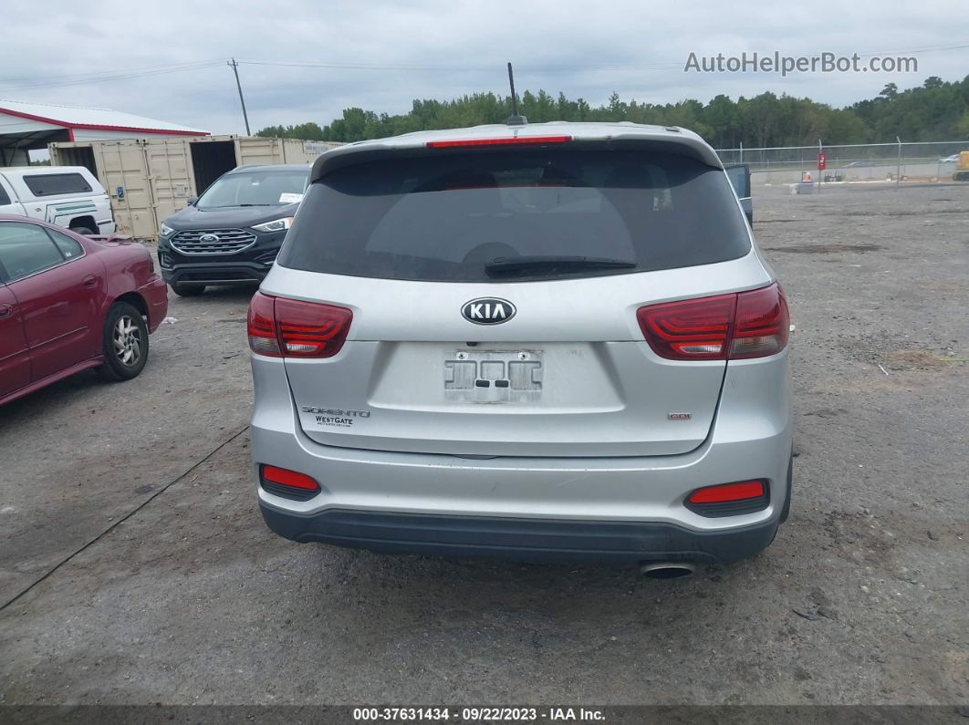 2020 Kia Sorento L Silver vin: 5XYPG4A35LG633800