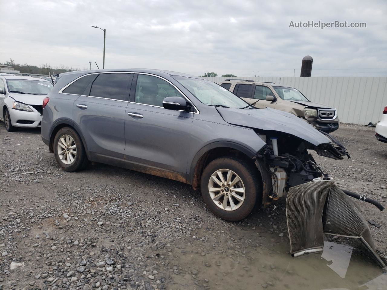 2020 Kia Sorento L Blue vin: 5XYPG4A35LG653772