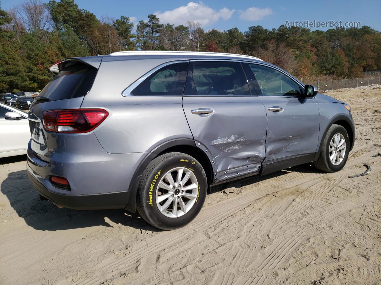 2020 Kia Sorento L Серый vin: 5XYPG4A35LG659748