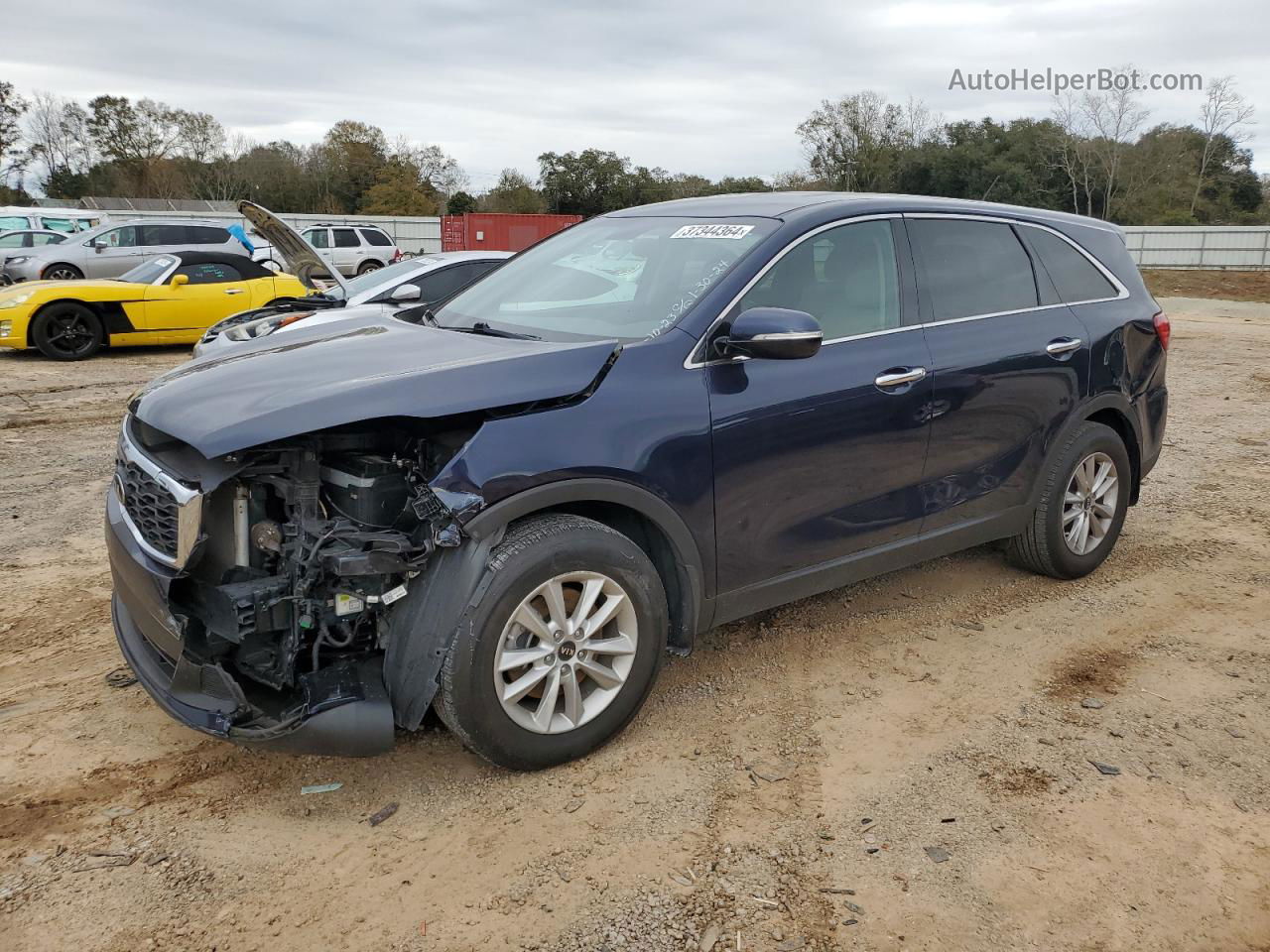 2020 Kia Sorento L Blue vin: 5XYPG4A35LG670281