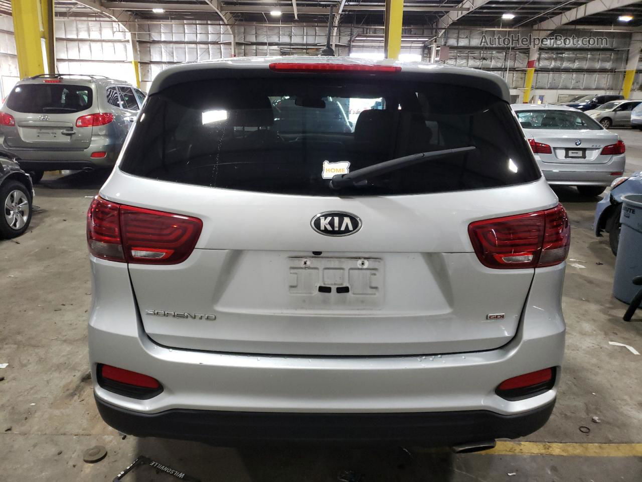 2020 Kia Sorento L Silver vin: 5XYPG4A35LG695407