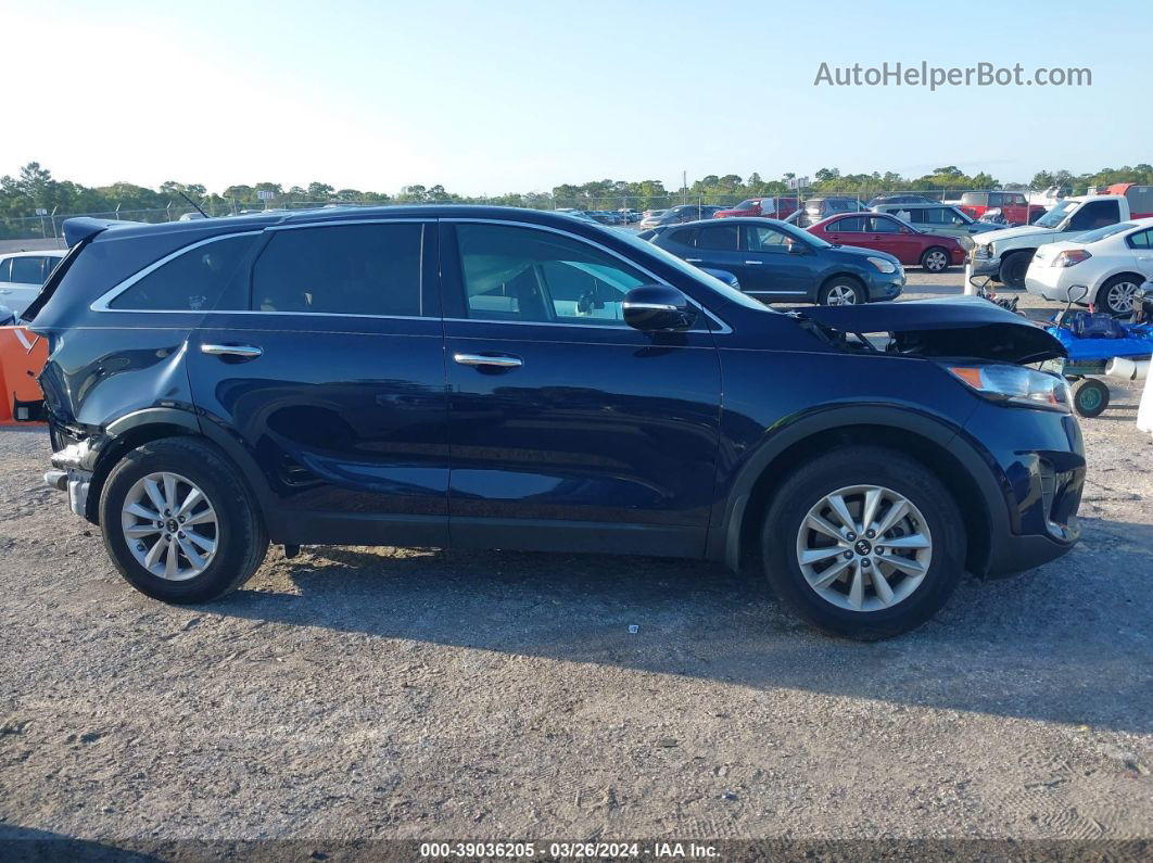 2020 Kia Sorento 2.4l Lx Dark Blue vin: 5XYPG4A35LG712321