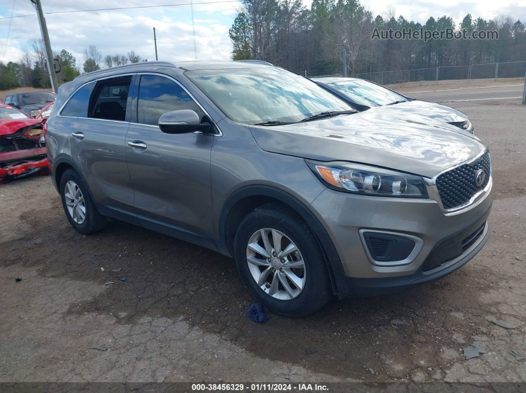 2017 Kia Sorento 2.4l Lx Gray vin: 5XYPG4A36HG258023