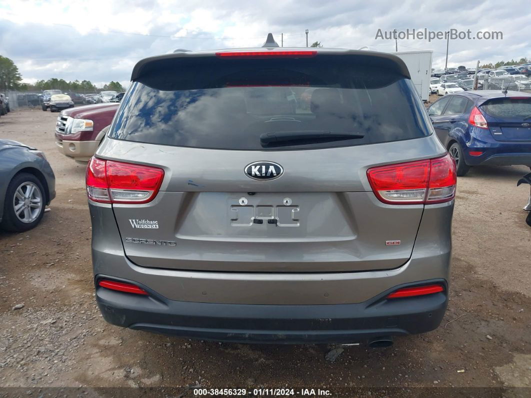 2017 Kia Sorento 2.4l Lx Серый vin: 5XYPG4A36HG258023