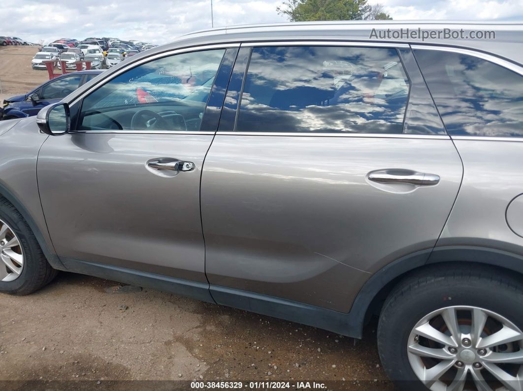 2017 Kia Sorento 2.4l Lx Gray vin: 5XYPG4A36HG258023