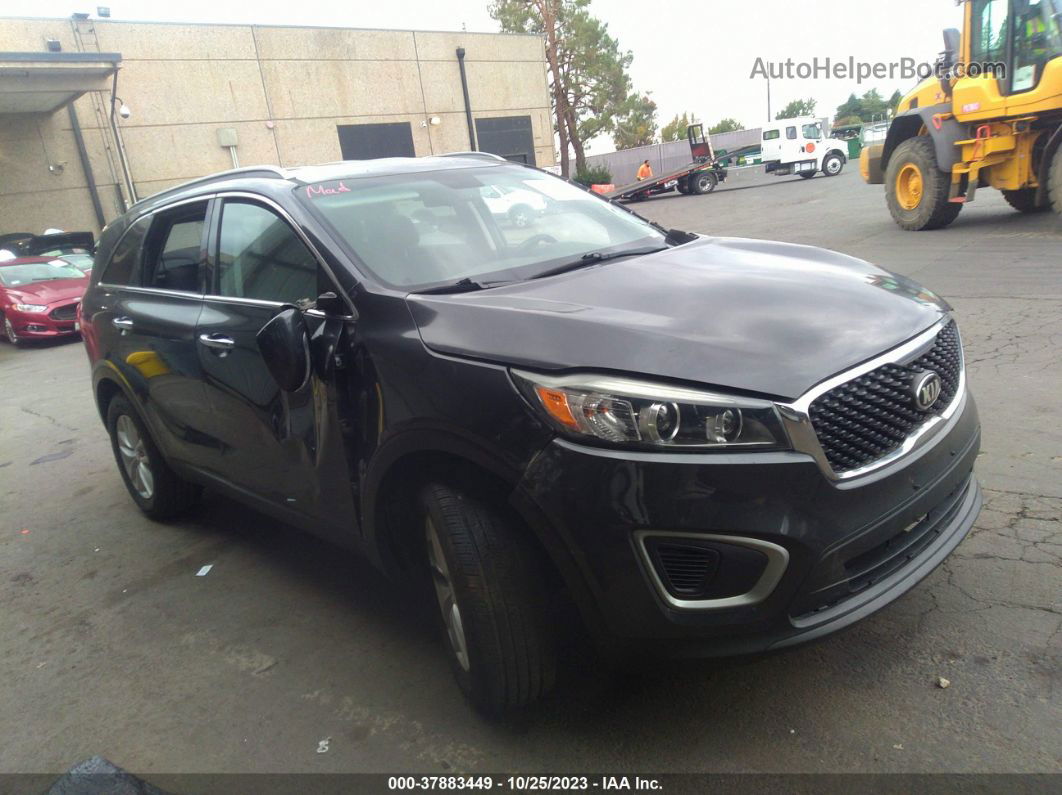 2017 Kia Sorento Lx Black vin: 5XYPG4A36HG277011