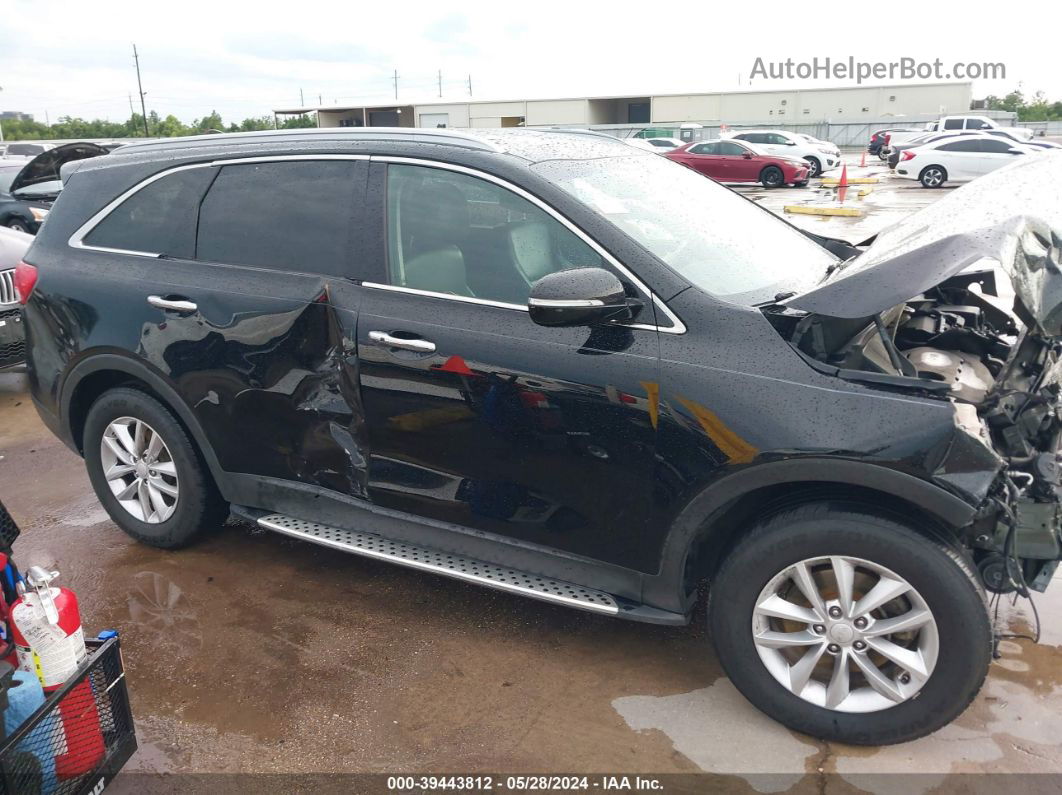 2017 Kia Sorento 2.4l Lx Black vin: 5XYPG4A36HG279891