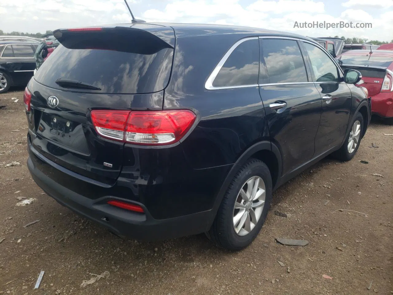 2017 Kia Sorento Lx Black vin: 5XYPG4A36HG284024