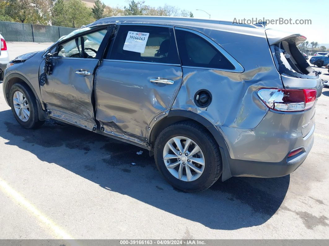 2017 Kia Sorento 2.4l Lx Silver vin: 5XYPG4A36HG303042