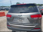 2018 Kia Sorento 2.4l Lx Gray vin: 5XYPG4A36JG362307