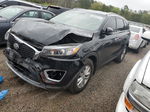 2018 Kia Sorento Lx Black vin: 5XYPG4A36JG407505