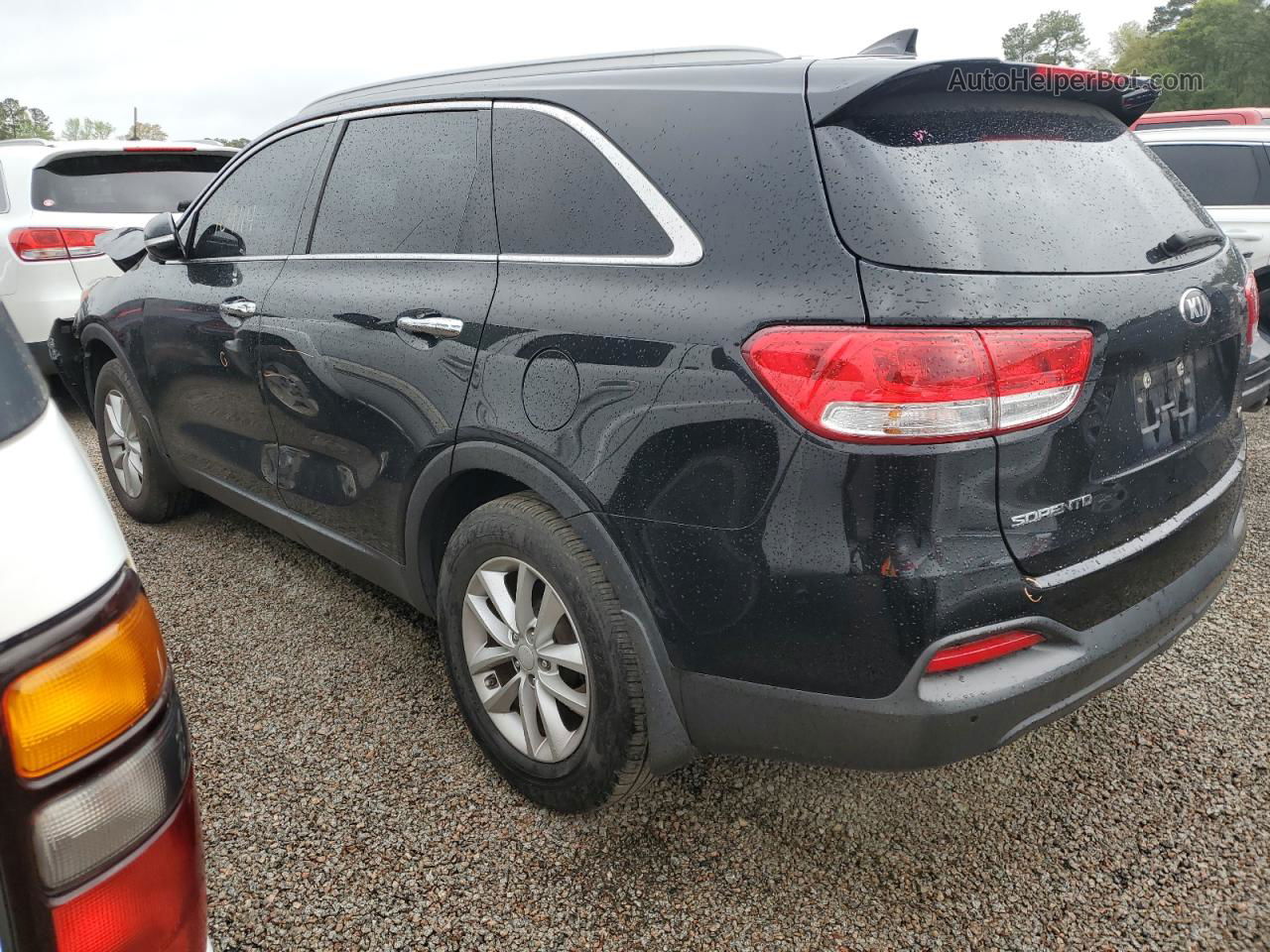 2018 Kia Sorento Lx Black vin: 5XYPG4A36JG407505