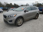 2018 Kia Sorento Lx Gray vin: 5XYPG4A36JG412204