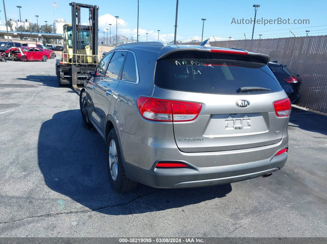 2018 Kia Sorento 2.4l Lx Серый vin: 5XYPG4A36JG416866