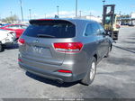 2018 Kia Sorento 2.4l Lx Серый vin: 5XYPG4A36JG416866