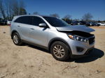 2018 Kia Sorento Lx Silver vin: 5XYPG4A36JG423705