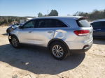 2018 Kia Sorento Lx Silver vin: 5XYPG4A36JG423705