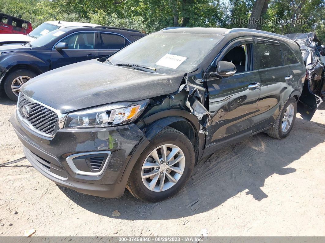 2018 Kia Sorento Lx Черный vin: 5XYPG4A36JG430105