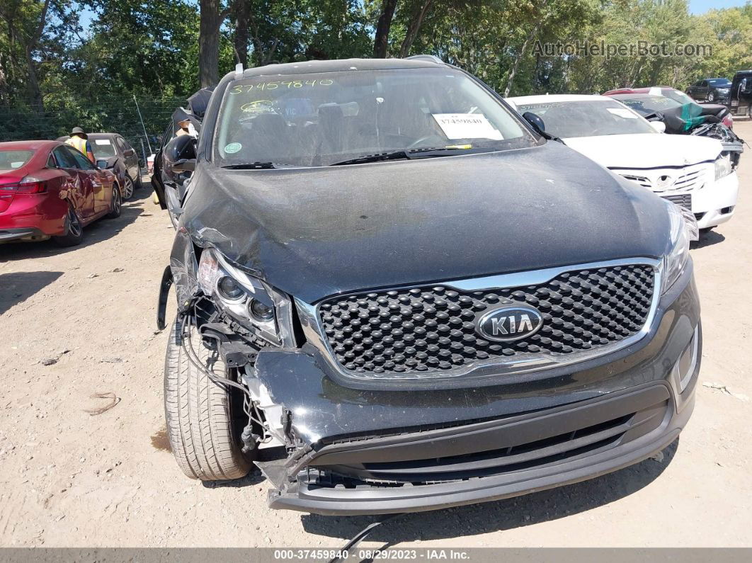 2018 Kia Sorento Lx Black vin: 5XYPG4A36JG430105