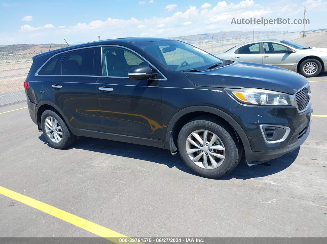 2018 Kia Sorento 2.4l L Black vin: 5XYPG4A36JG430430