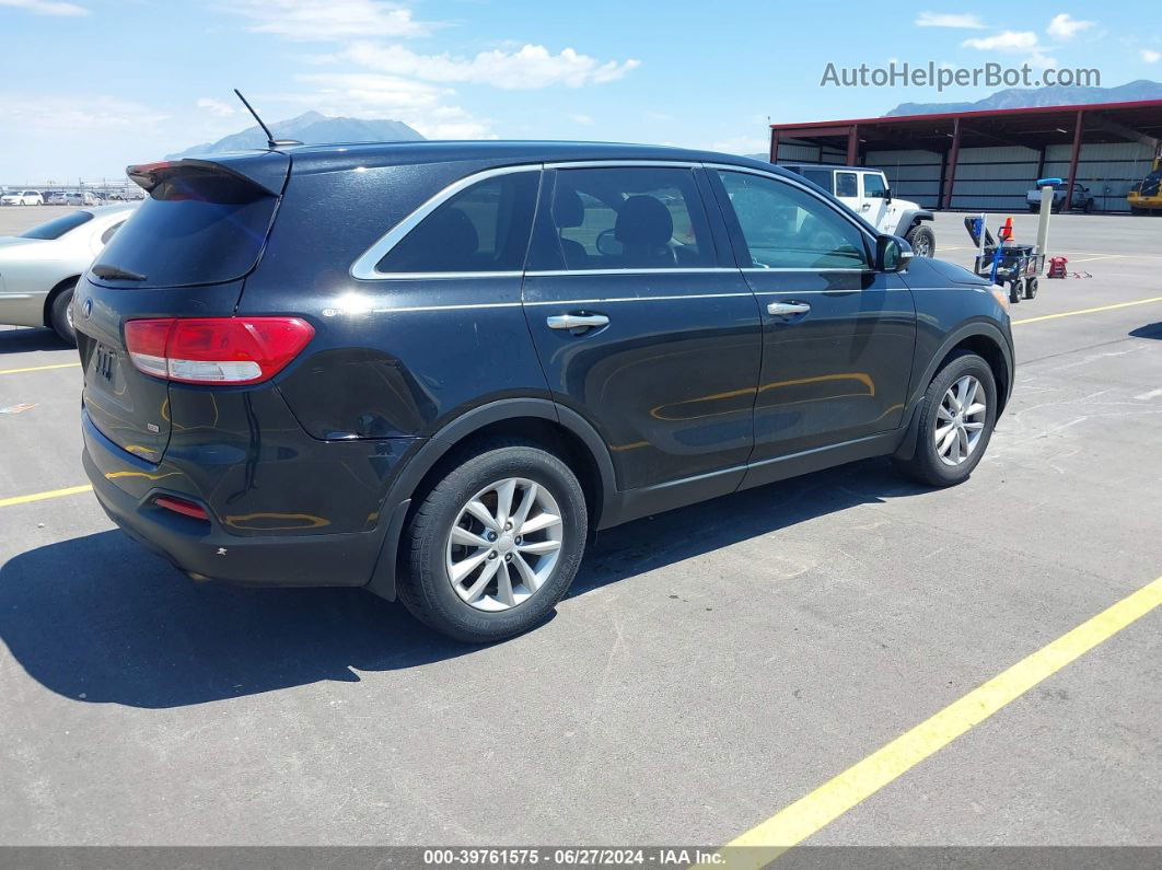 2018 Kia Sorento 2.4l L Black vin: 5XYPG4A36JG430430