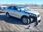 2020 Kia Sorento 2.4l L Silver vin: 5XYPG4A36LG638455