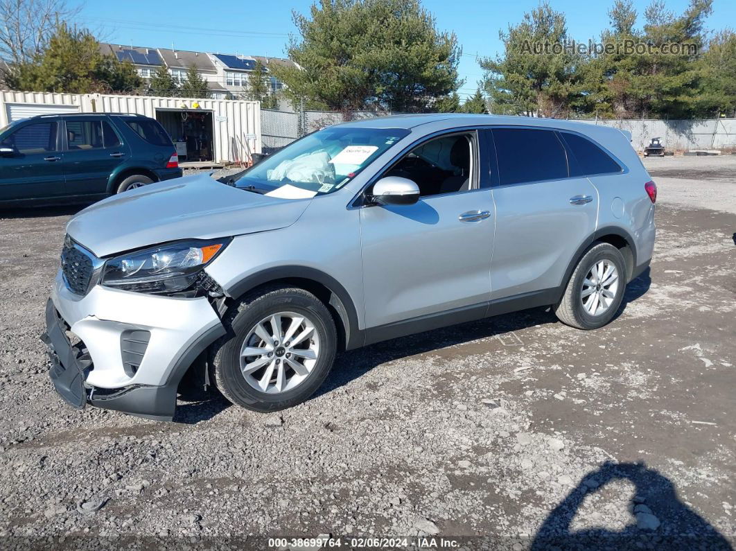 2020 Kia Sorento 2.4l L Silver vin: 5XYPG4A36LG638455