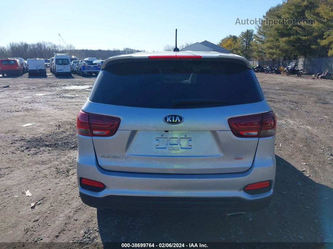 2020 Kia Sorento 2.4l L Silver vin: 5XYPG4A36LG638455