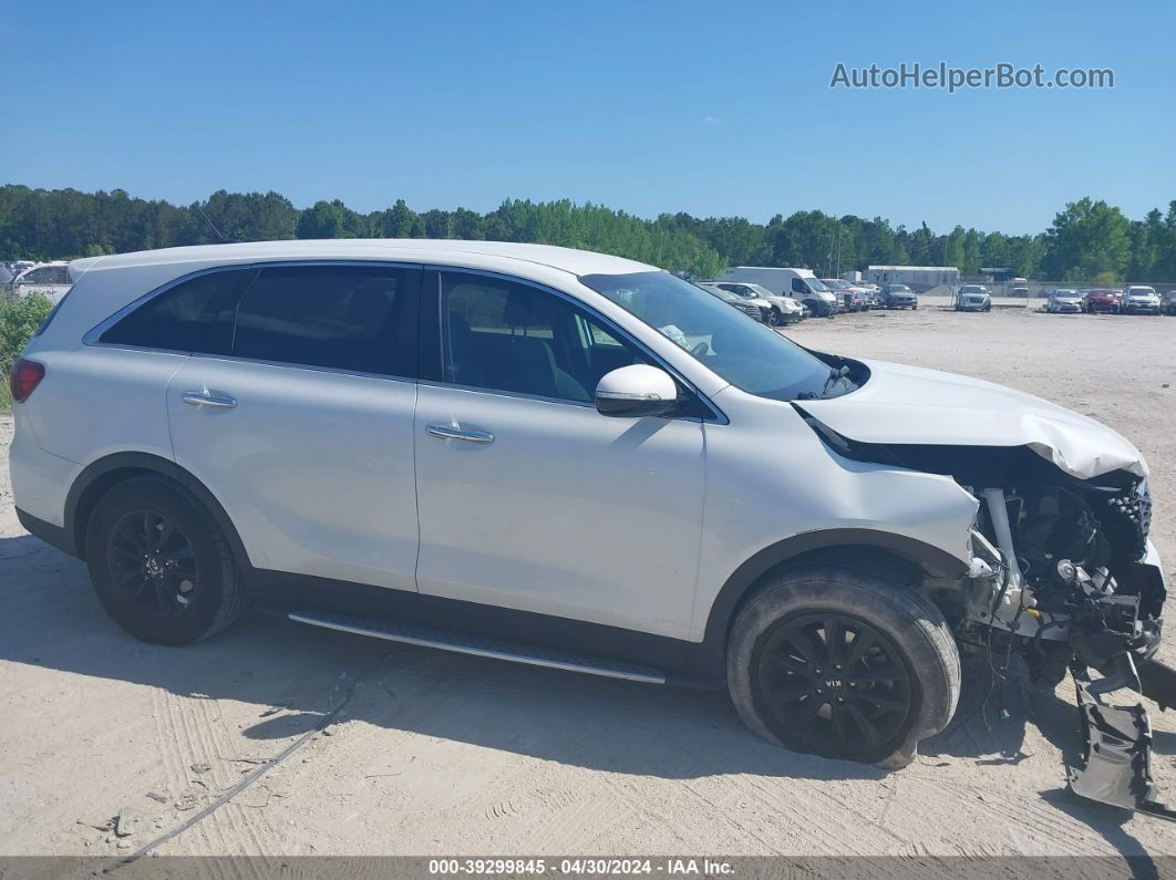 2020 Kia Sorento 2.4l Lx White vin: 5XYPG4A36LG642733