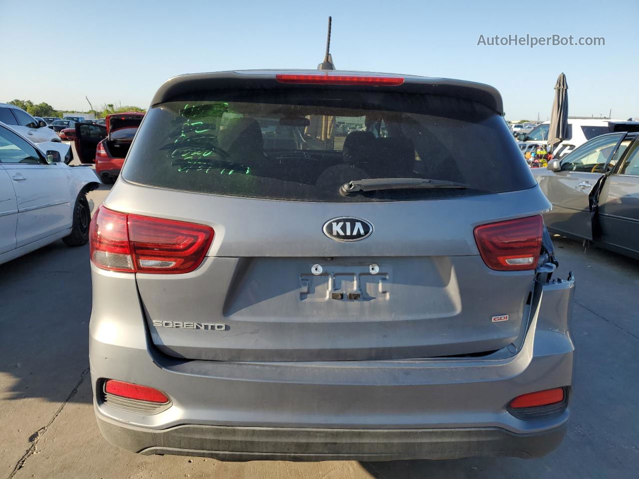 2020 Kia Sorento L Серый vin: 5XYPG4A36LG649858