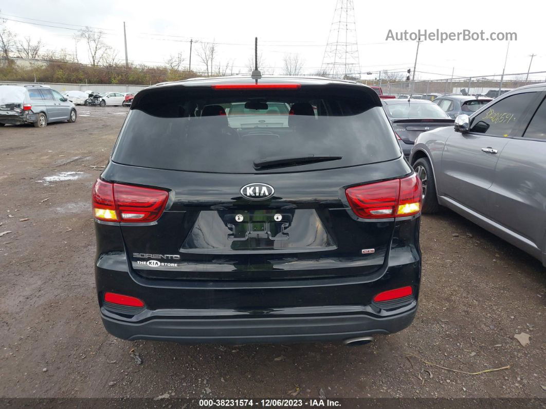 2020 Kia Sorento 2.4l L Black vin: 5XYPG4A36LG654171