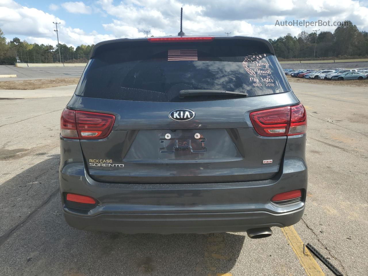 2020 Kia Sorento L Gray vin: 5XYPG4A36LG686523