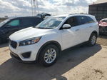 2017 Kia Sorento Lx Белый vin: 5XYPG4A37HG255907