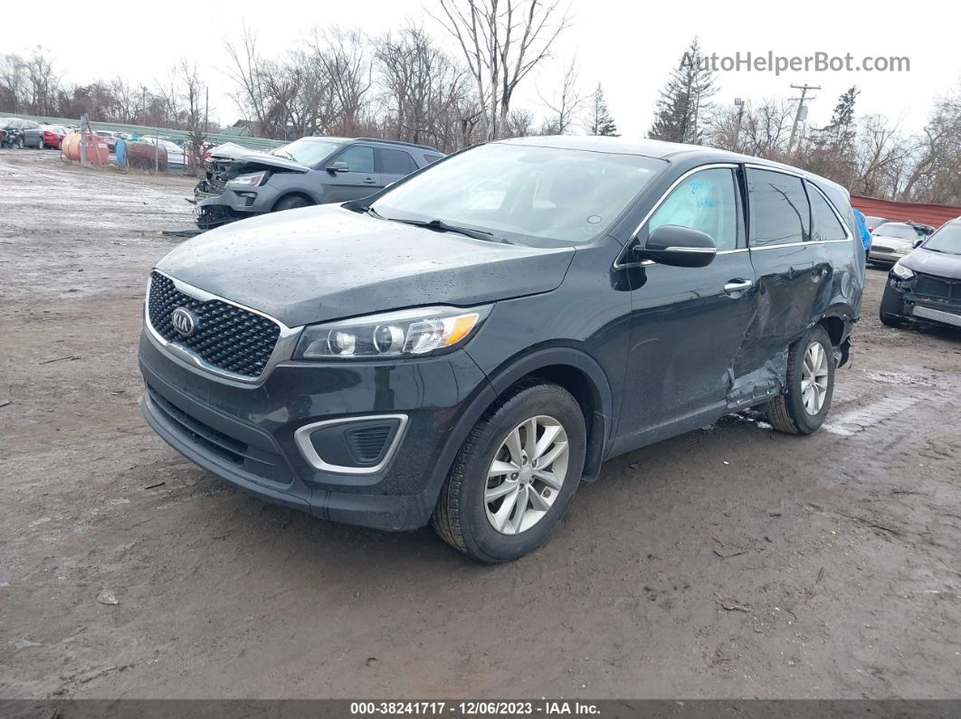 2017 Kia Sorento 2.4l L Black vin: 5XYPG4A37HG259536