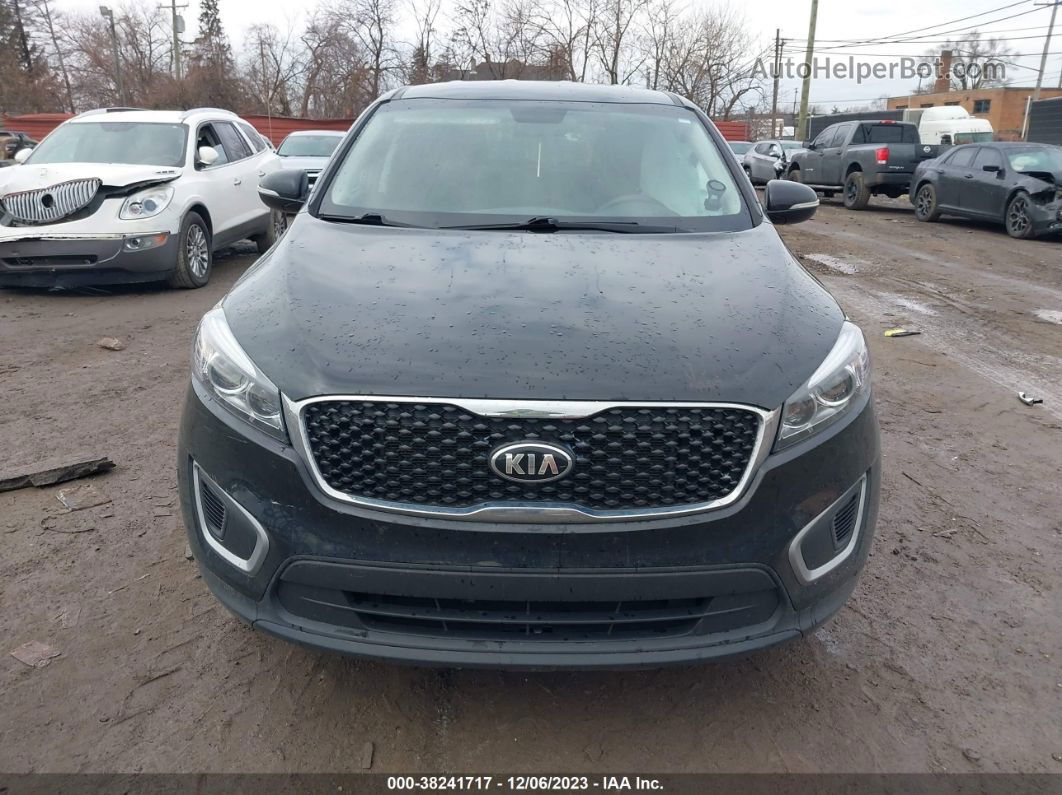 2017 Kia Sorento 2.4l L Черный vin: 5XYPG4A37HG259536