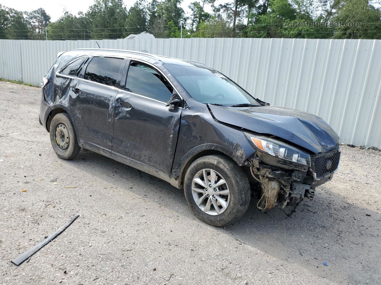 2017 Kia Sorento Lx Charcoal vin: 5XYPG4A37HG268642