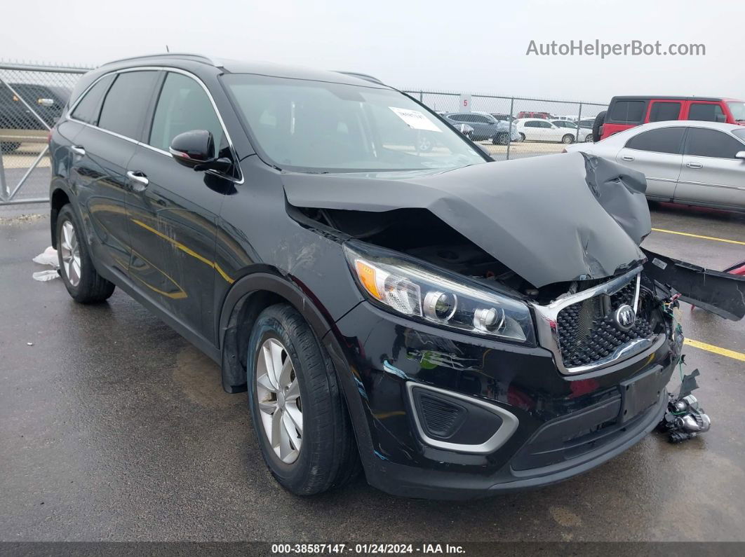 2017 Kia Sorento 2.4l Lx Black vin: 5XYPG4A37HG302708