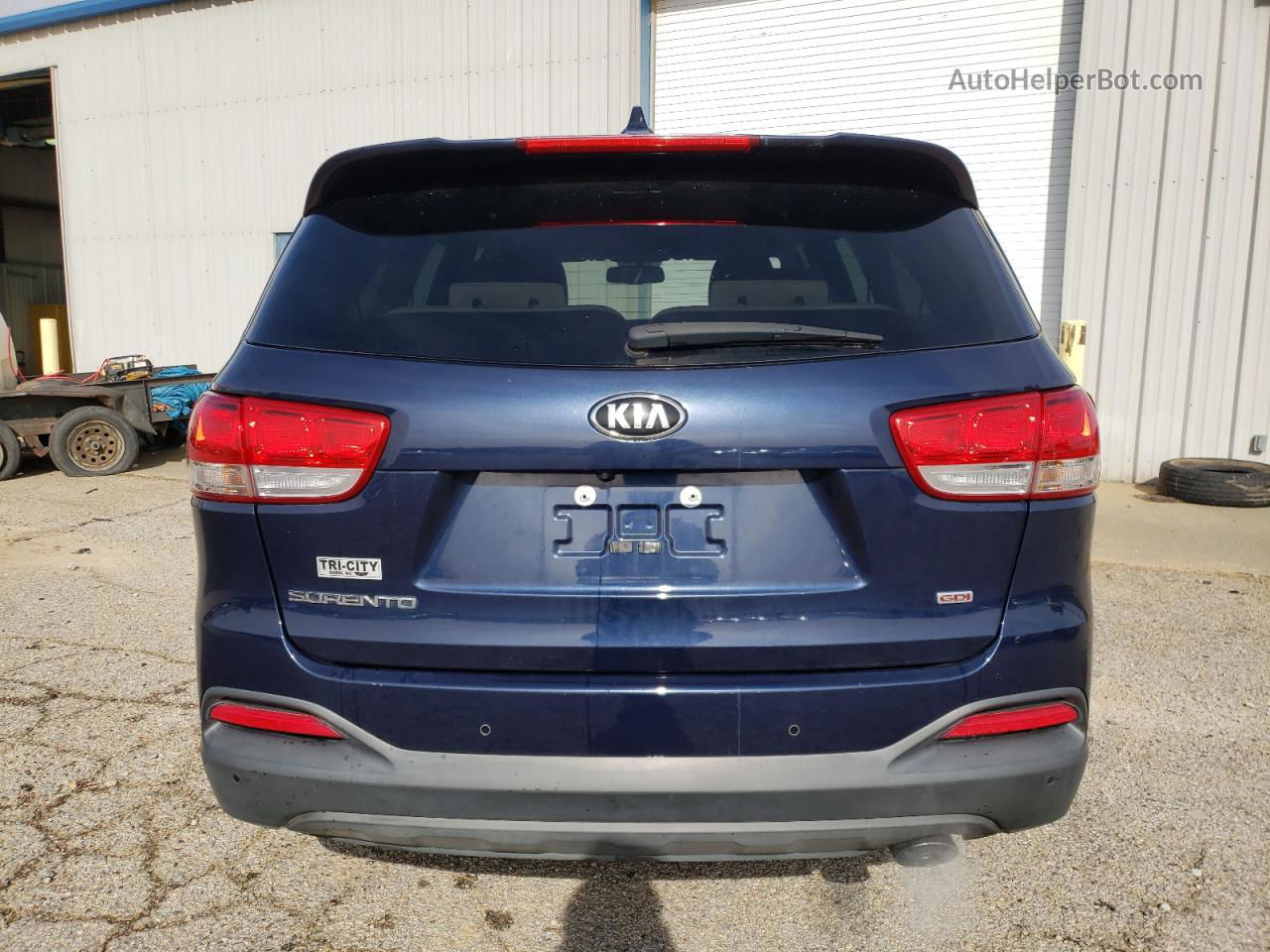 2017 Kia Sorento Lx Blue vin: 5XYPG4A37HG330363