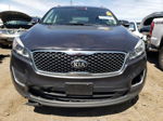 2018 Kia Sorento Lx Gray vin: 5XYPG4A37JG350859