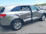 2018 Kia Sorento 2.4l Lx Gray vin: 5XYPG4A37JG358539