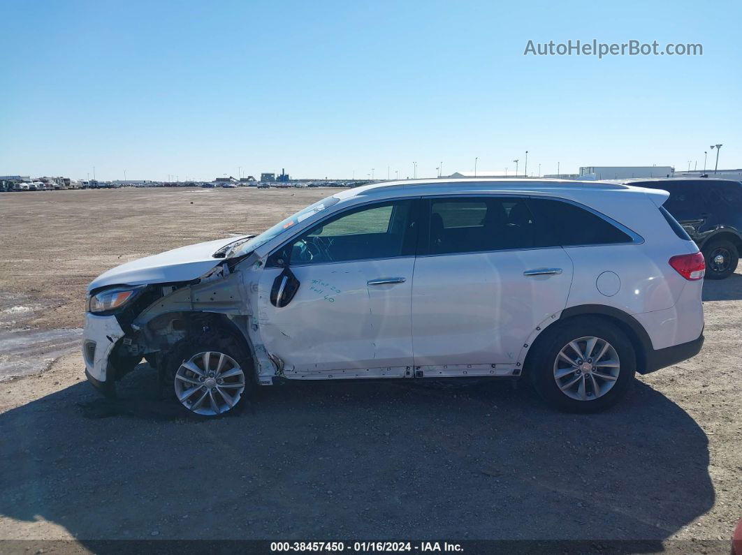 2018 Kia Sorento 2.4l Lx Белый vin: 5XYPG4A37JG398703