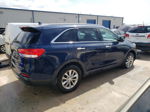 2018 Kia Sorento Lx Синий vin: 5XYPG4A37JG418156